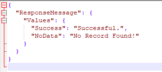 دریافت پیام پاسخ از فایل پیکربندی در NET Core Web API